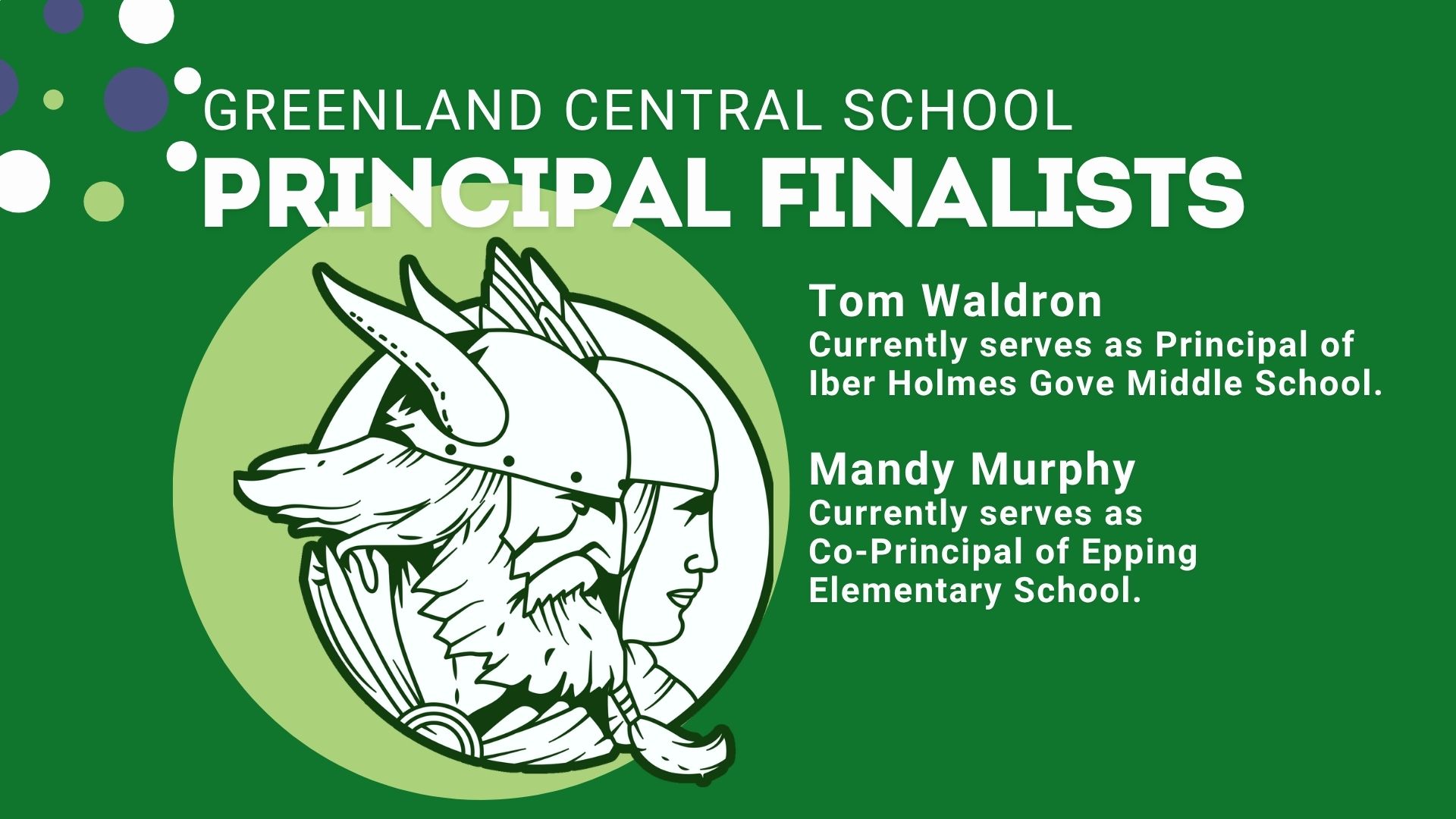 GCS Principal Finalists Announced